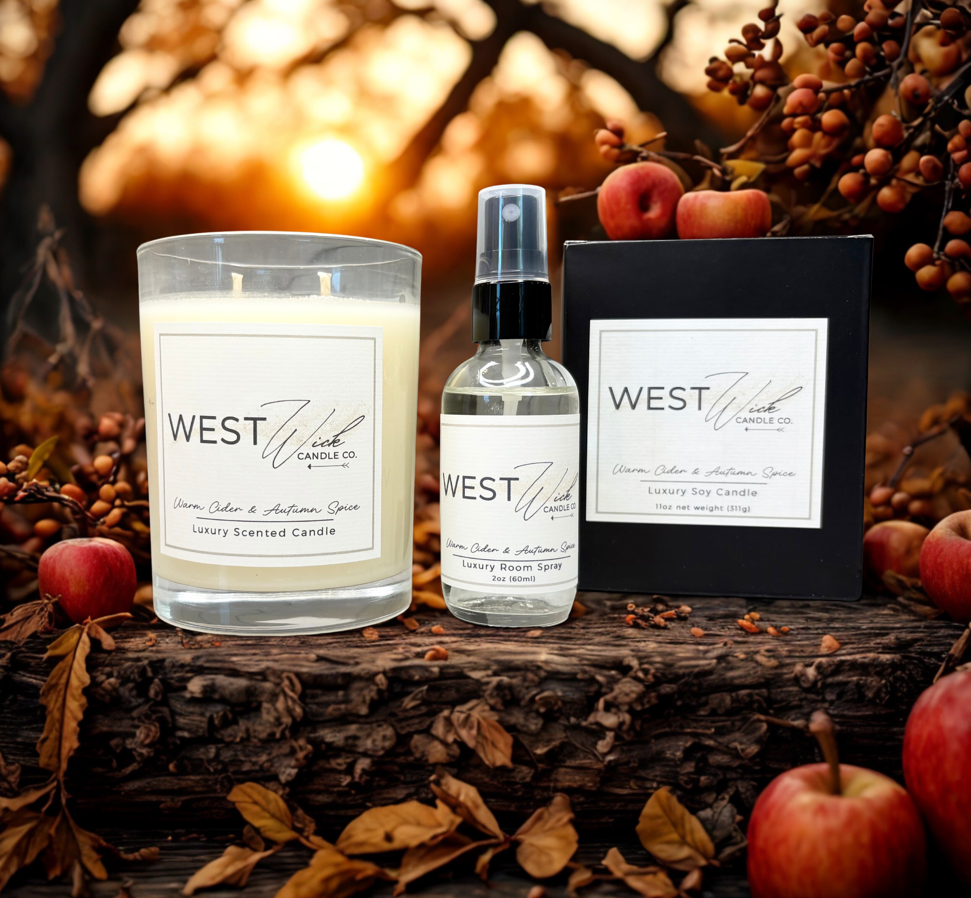 Warm Cider &amp; Autumn Spice Room Spray